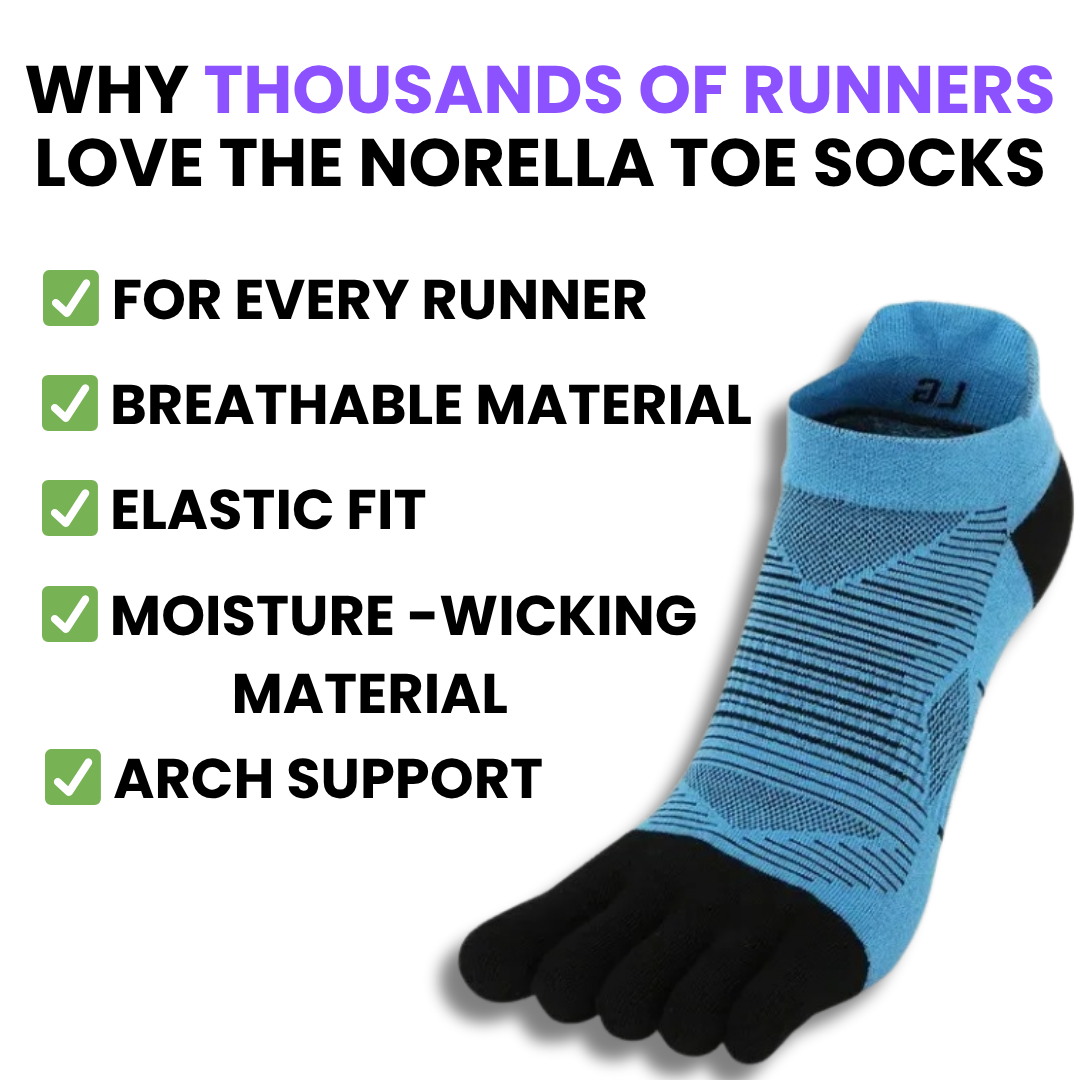 Norella™ Running Performance Toe Socks