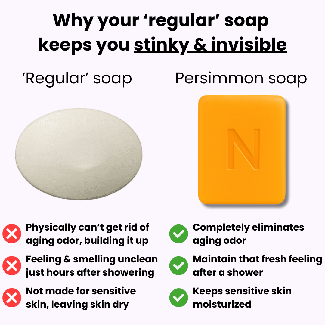 Deodorizing Persimmon Soap