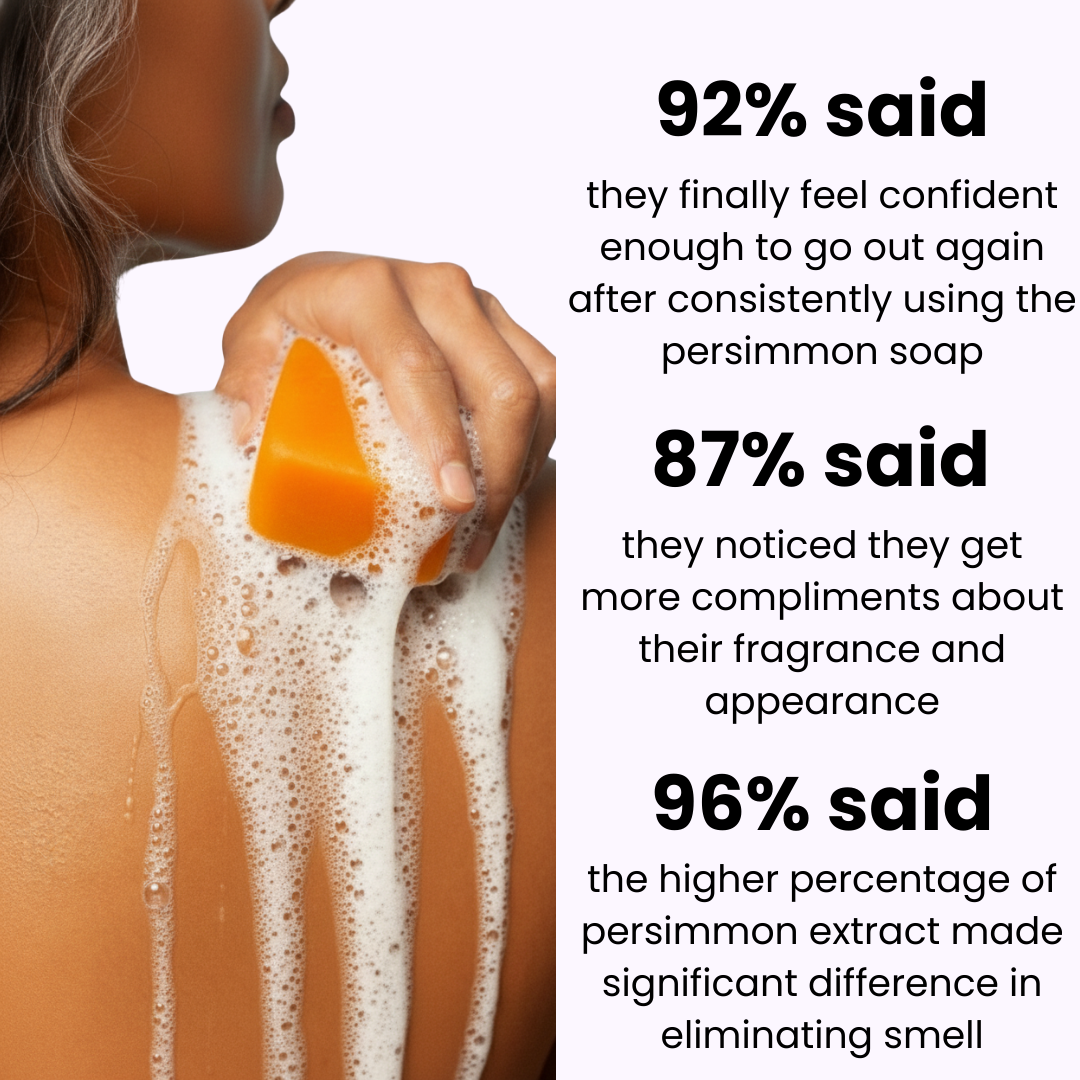 Deodorizing Persimmon Soap