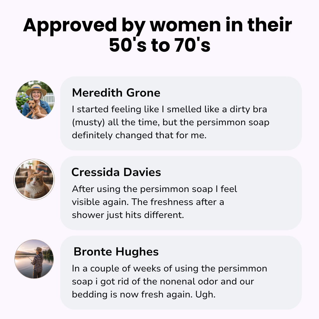 Deodorizing Persimmon Soap