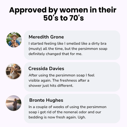 Deodorizing Persimmon Soap