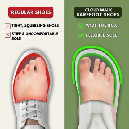 Pillow Walk - Wide Toe Box Shoes for Pain-Free Walking