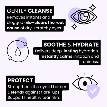 Eye Lid Ritual Wipes - Daily Lid & Lash-Line Hygiene